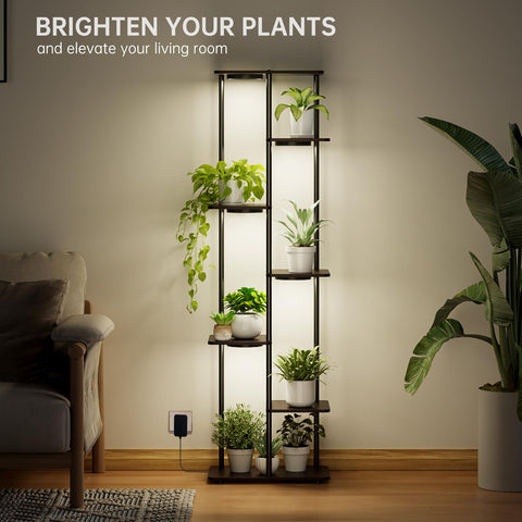 Bstrip grow lights providing full-spectrum illumination for plants
