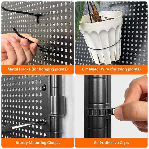 Includes tools and instructions for easy, hassle-free assembly.