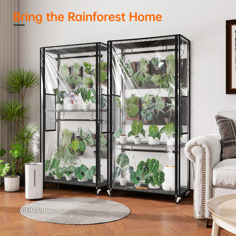 Bstrip EVA cover preserves temperature and humidity for steady plant care.