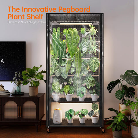 Bstrip grow lights deliver full-spectrum sunlight-like wavelengths for thriving indoor plants.
