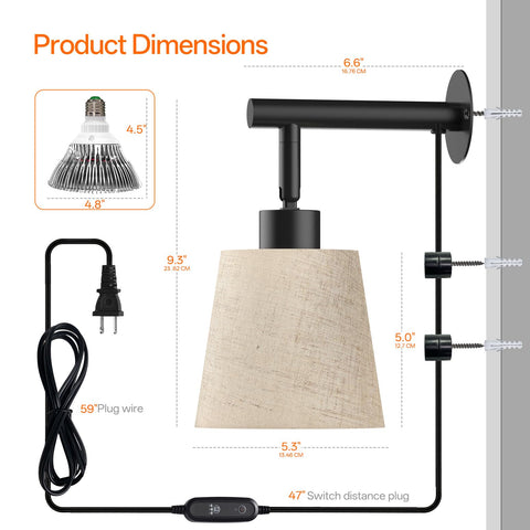 Bstrip ideal for tall indoor plants and potted trees.