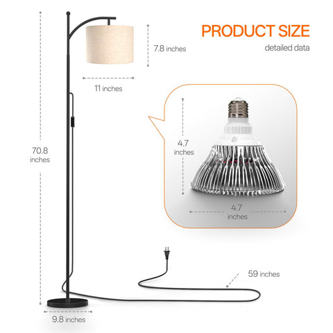 Bstrip indoor garden lighting supports seedlings through flowering stages