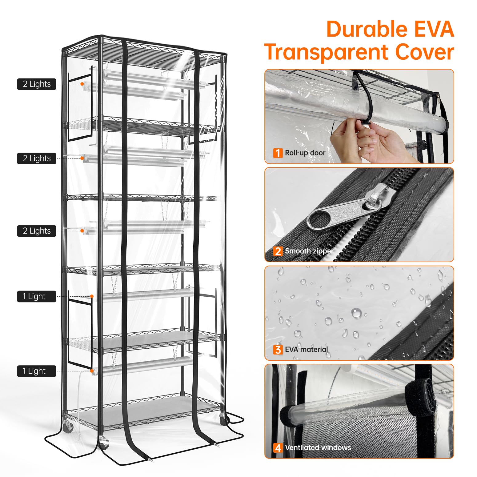 Bstrip sturdy frame with high weight capacity up to 270 lbs