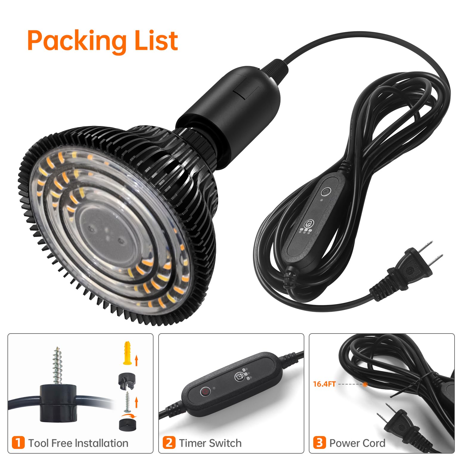 Bstrip two-year warranty for indoor gardening peace of mind.