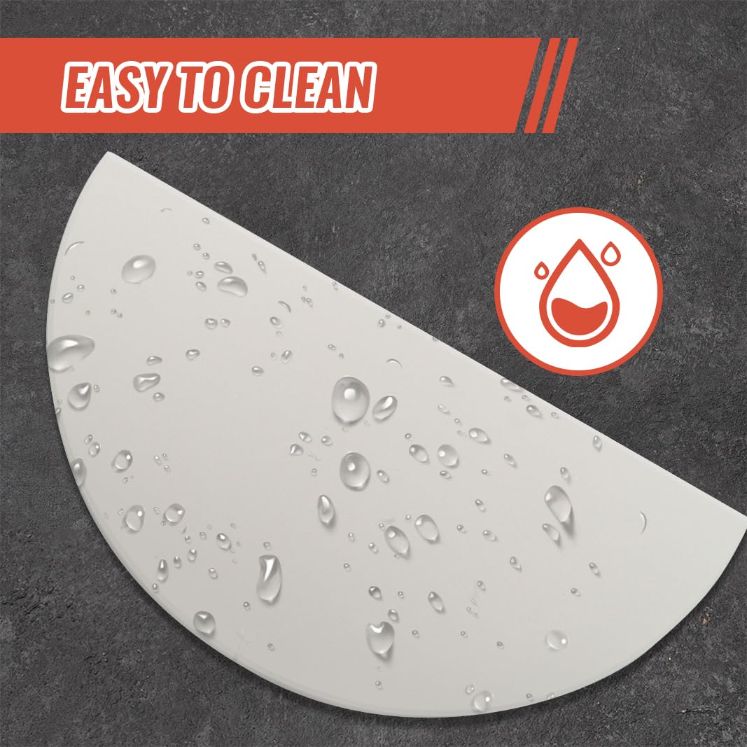BTCDR ceramic heat deflector plates for Kamado Joe Classic I–III for versatile cooking.