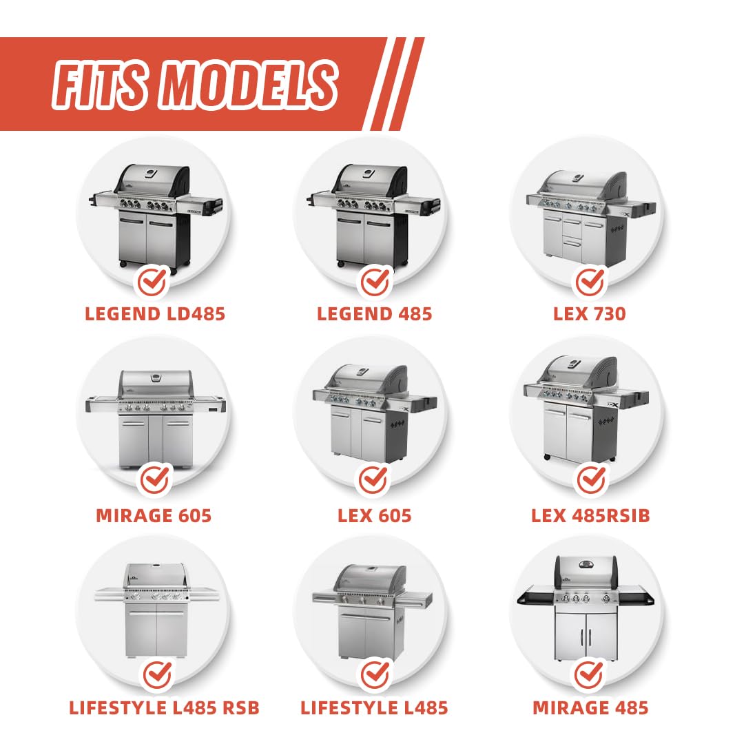 BTCDR grill replacement parts packaging for easy handling
