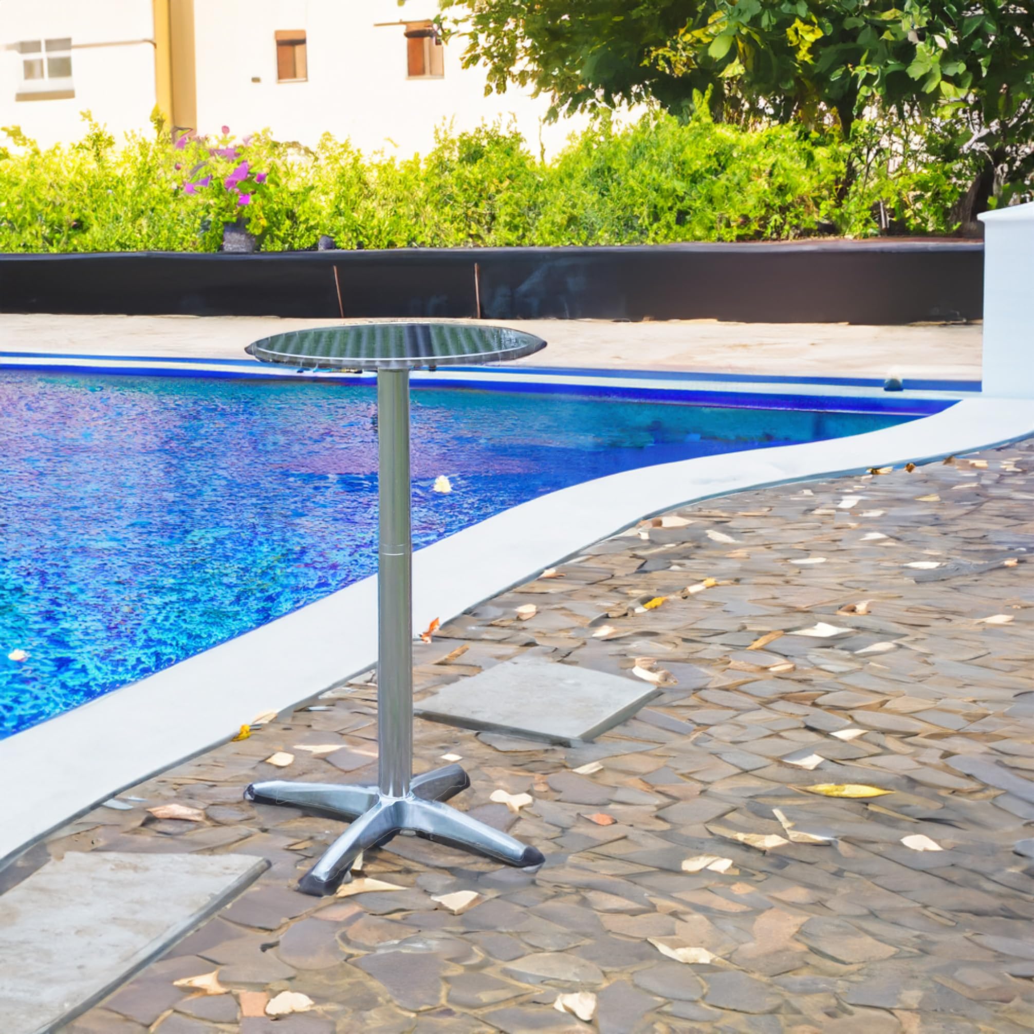 BTEXPERT stainless steel top provides a durable, easy-clean surface for busy bars.