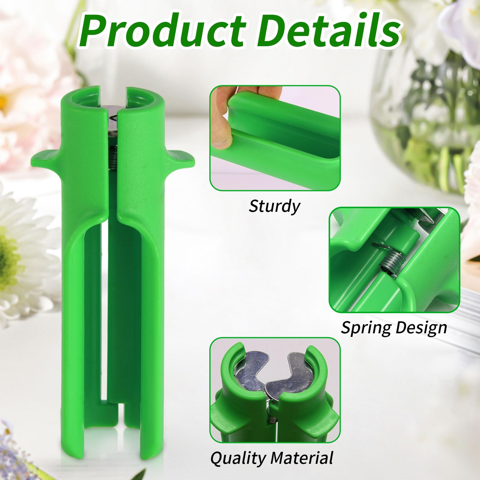 BTKOSHLE rose-thorn-stripper tool demonstrating comfortable 6-inch handling