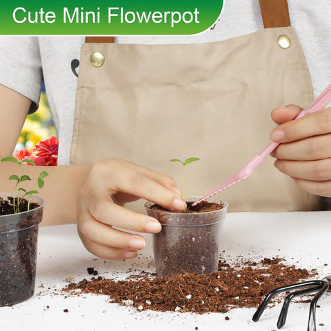 BTPLASTIK indoor-outdoor seedling pot fits compact spaces for germination.