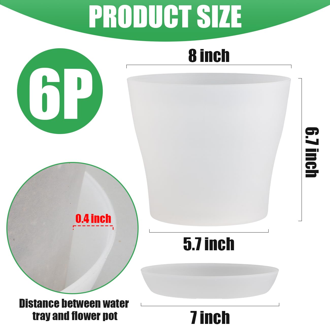 BTPLASTIK stackable planter demonstrates space-saving design for small balconies.