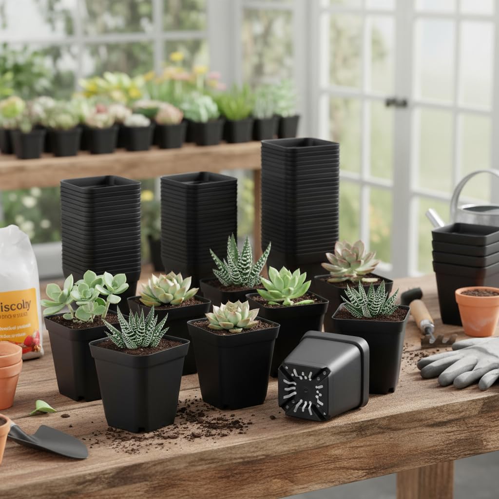 BTPLASTIK seedling pot for herbs and flowers.