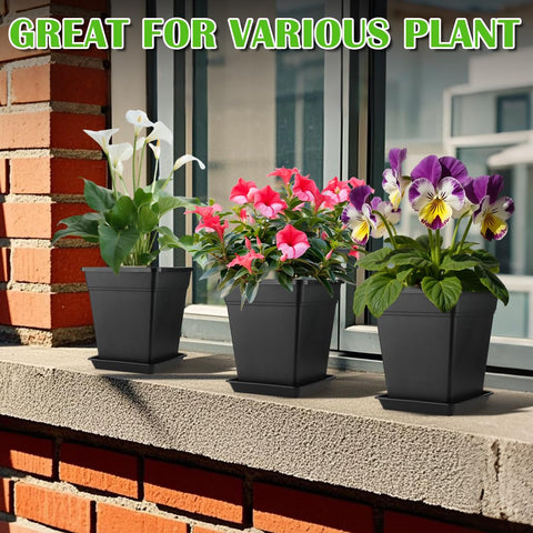 BTPLASTIK versatile pot suitable for herbs and succulents