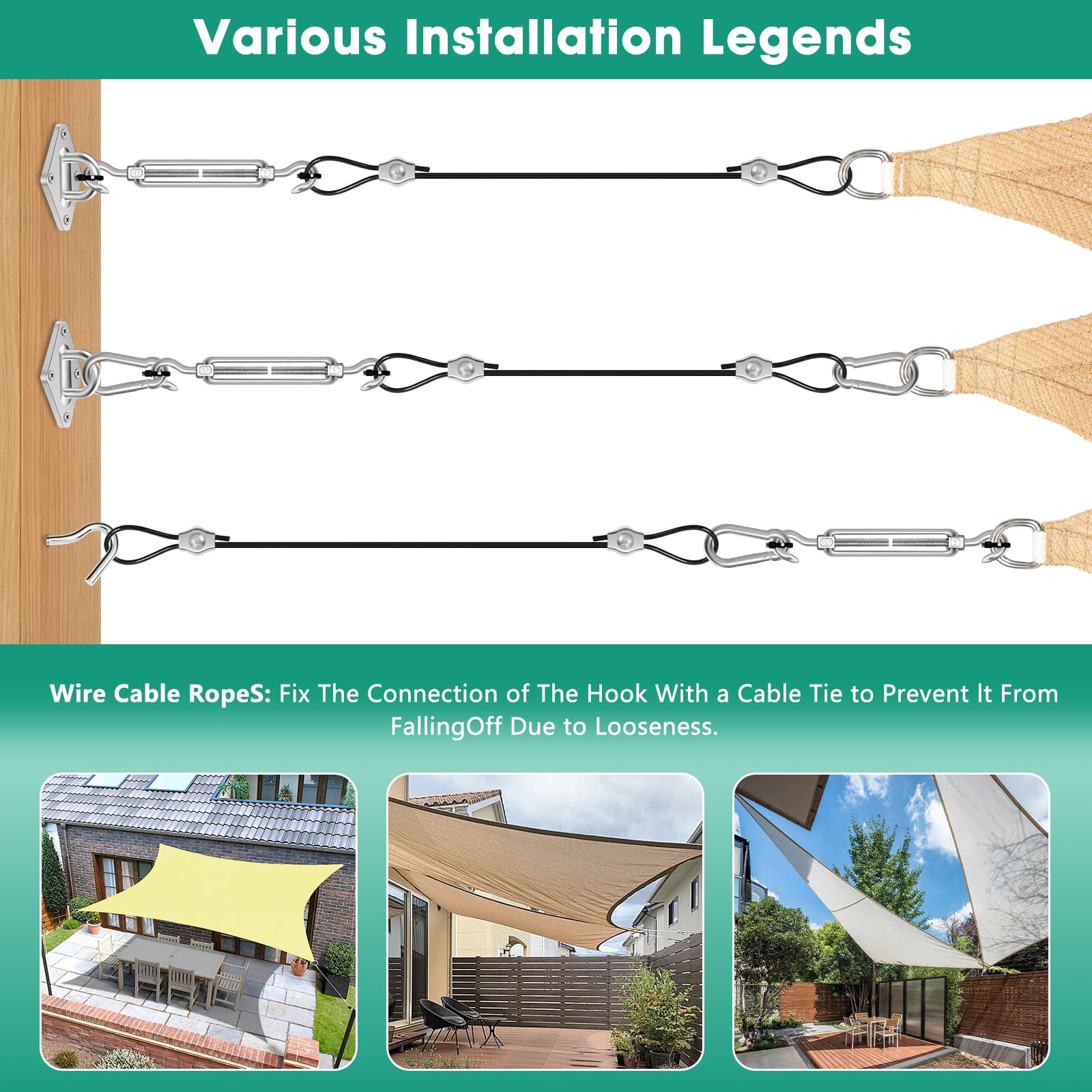 Btvsd grommets and snap hooks enable quick, secure anchoring.