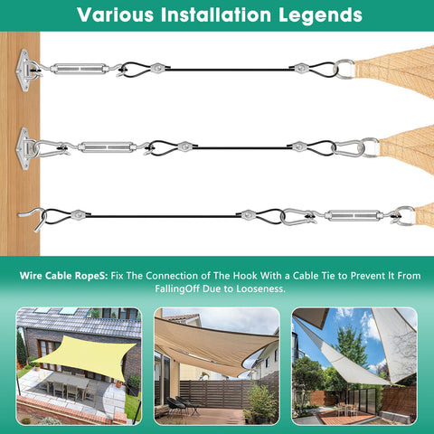 Btvsd grommets and snap hooks enable quick, secure anchoring.