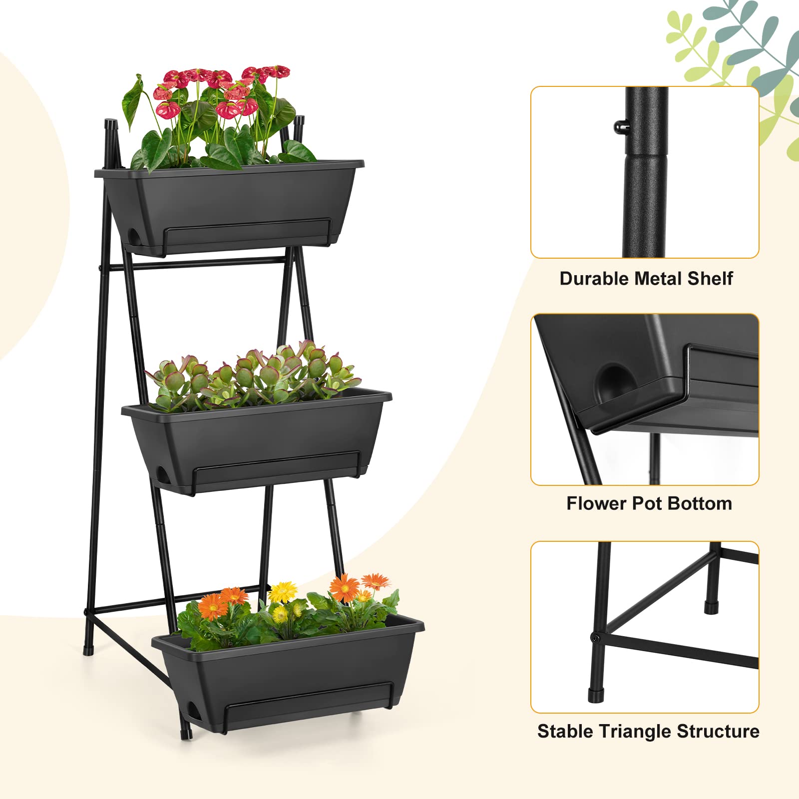 BTY indoor/outdoor use ready for herbs and greens.