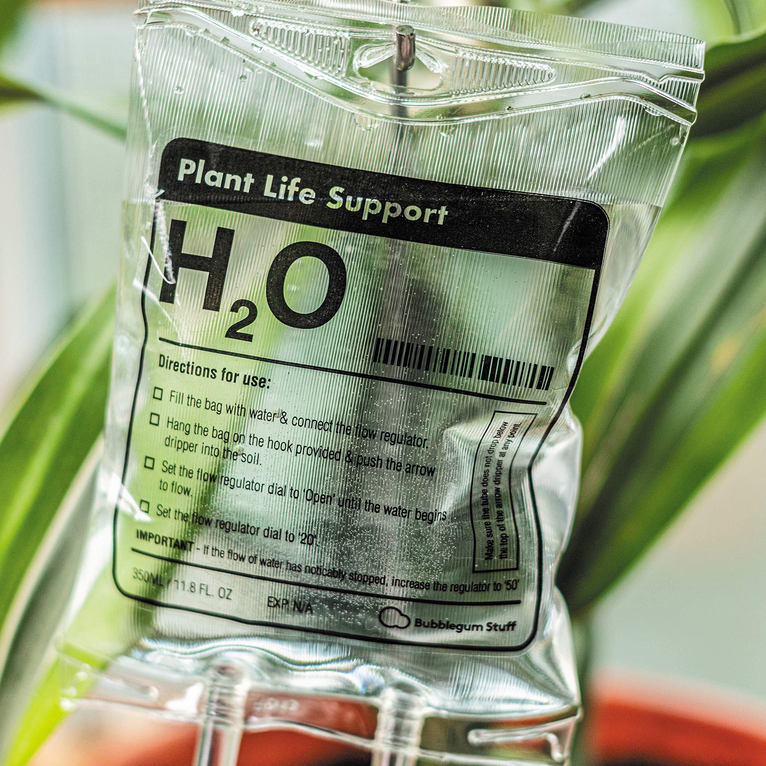 Bubblegum Stuff Plant Life Support in a cozy plant pot scene.