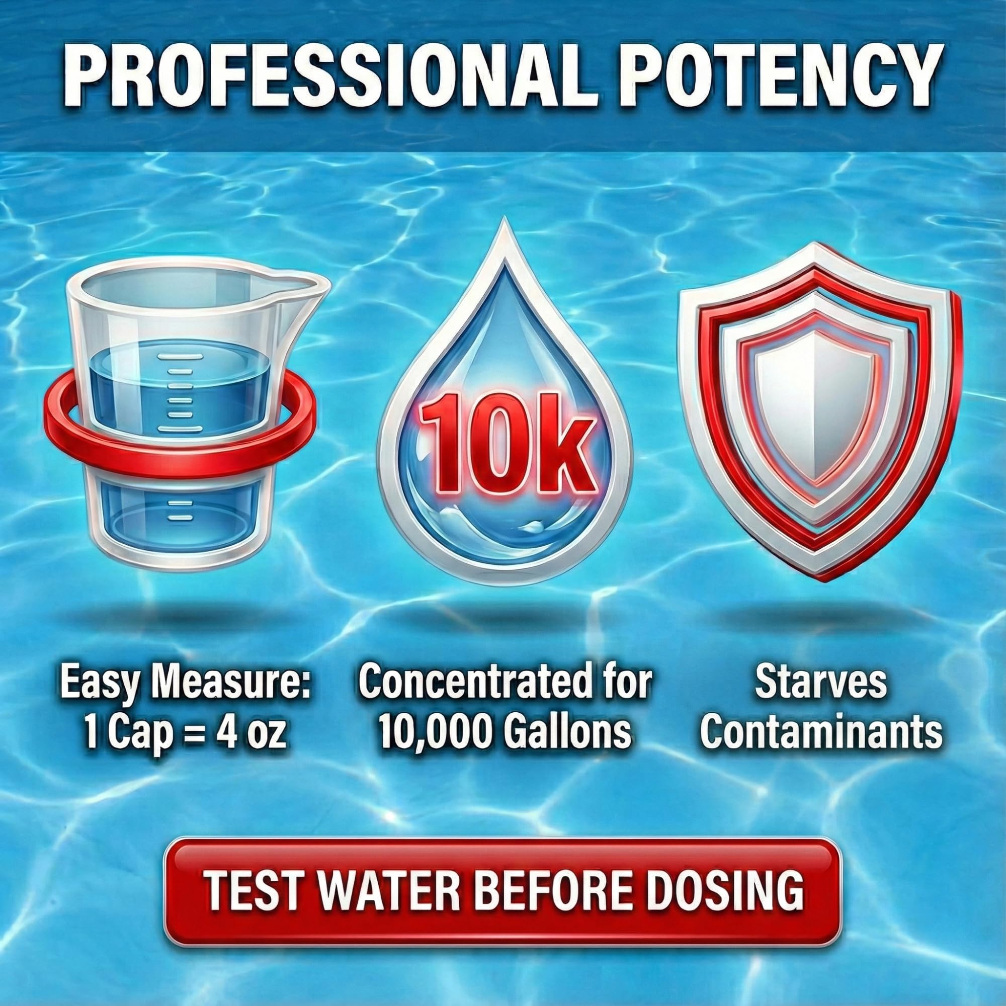 BubbyShine phosphate remover paired with clarifier for clearer water.