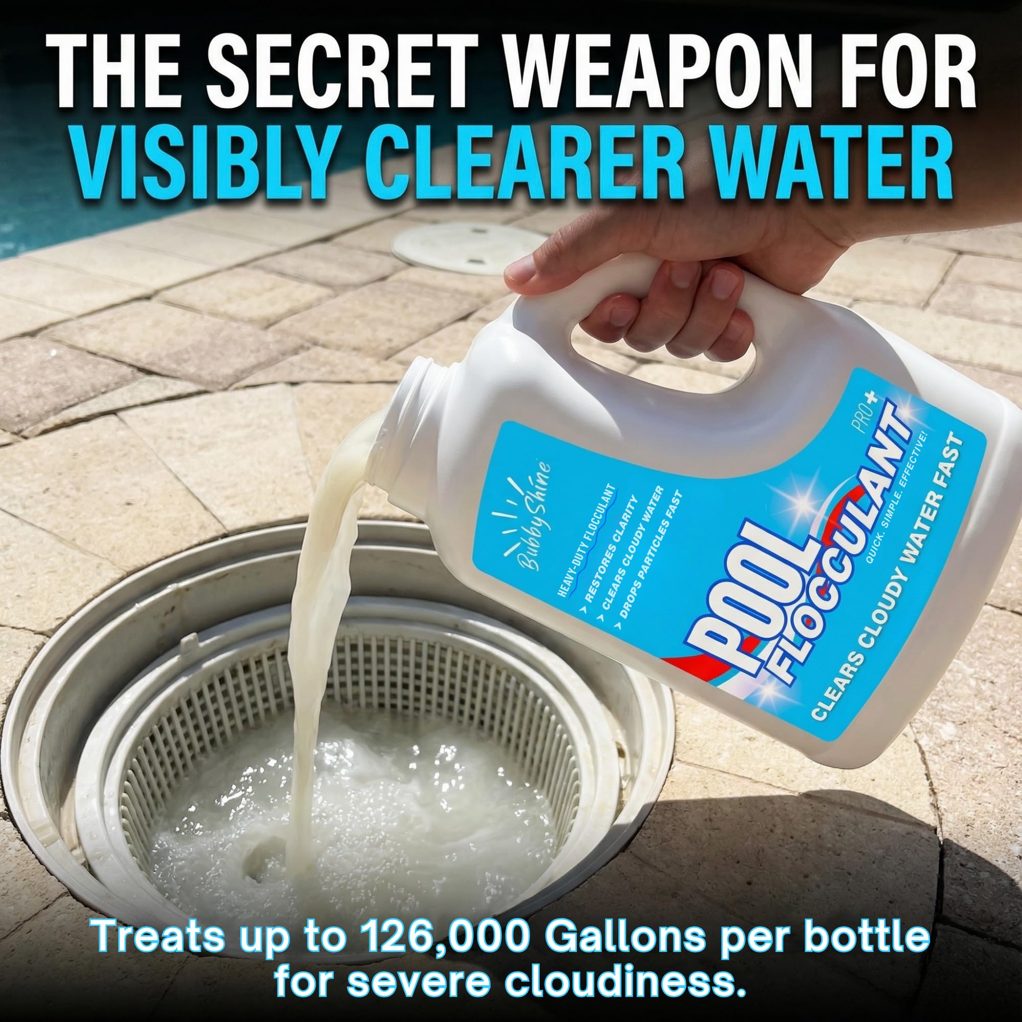 USA-made pool care product supporting reliable domestic quality