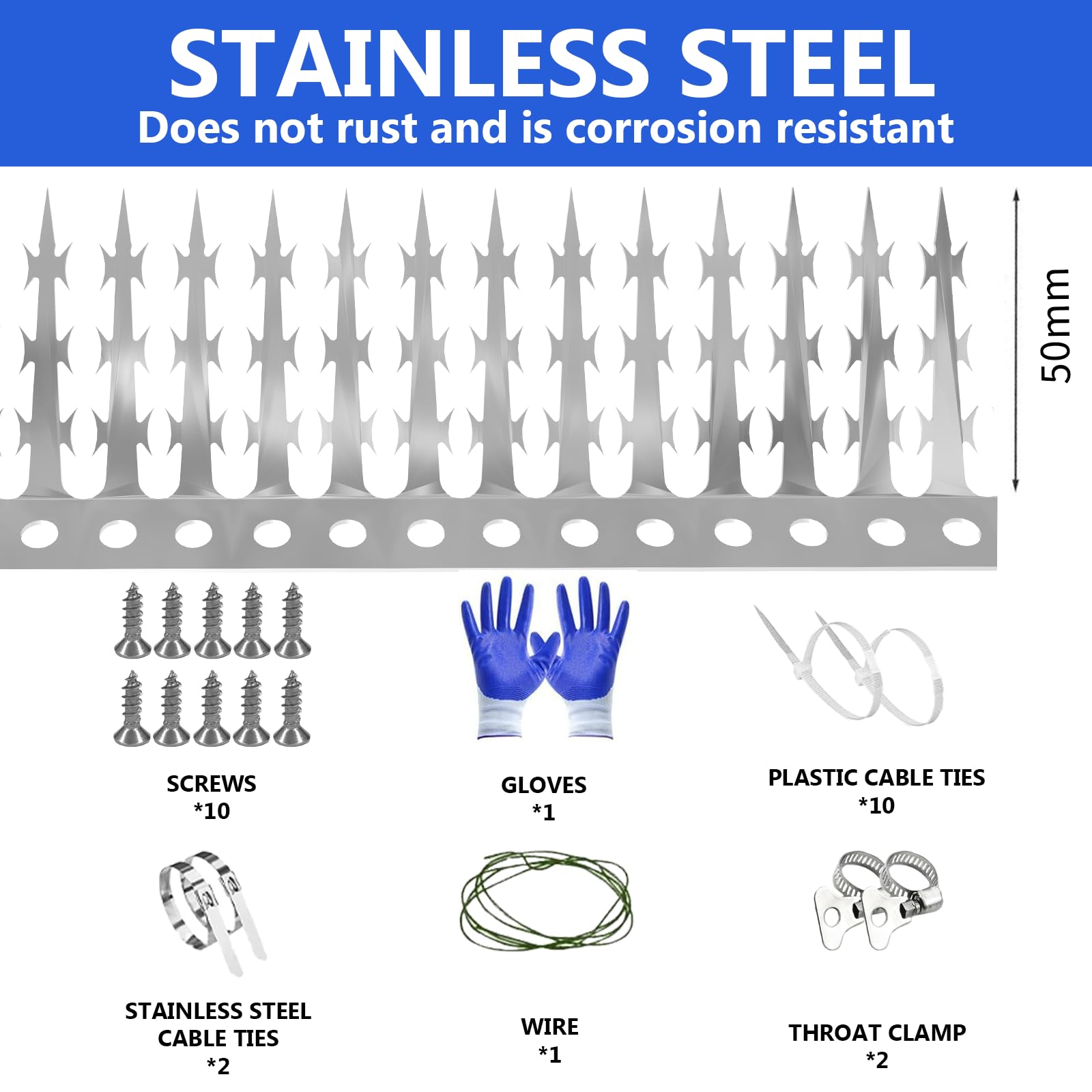 Bublador Stainless Steel Material image emphasizes rust resistance outdoors.