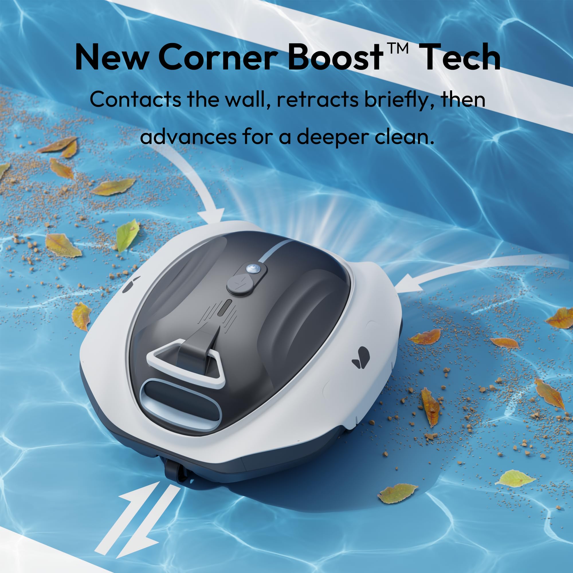 BUBLUE Bubot 300P cordless runtime near edge parking