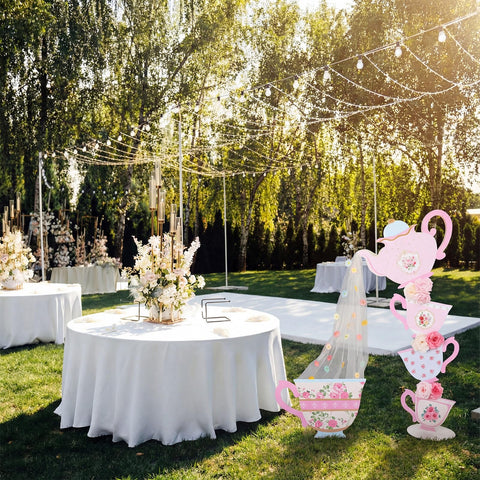 Bucherry PVC stand provides sturdy, dimensional support for the setup.