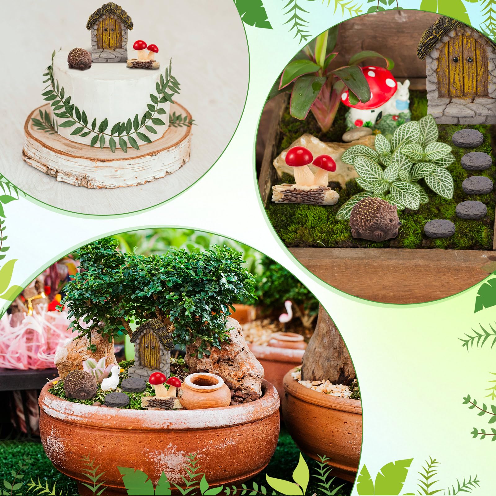 Bucherry forest stone 1 adds subtle path texture to fairy gardens