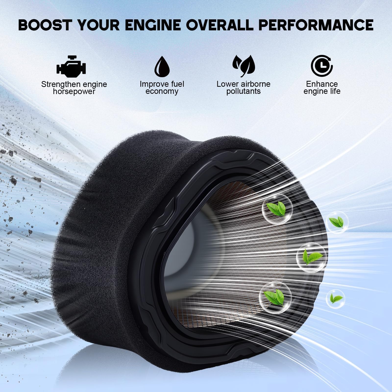 Buckbock fuel filter preserves fuel quality and engine performance.