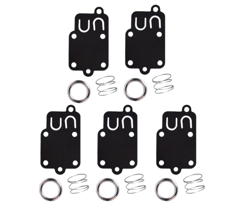 Buckbock spring cap kit showing complete replacement components for maintenance.