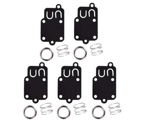 Buckbock spring cap kit showing complete replacement components for maintenance.