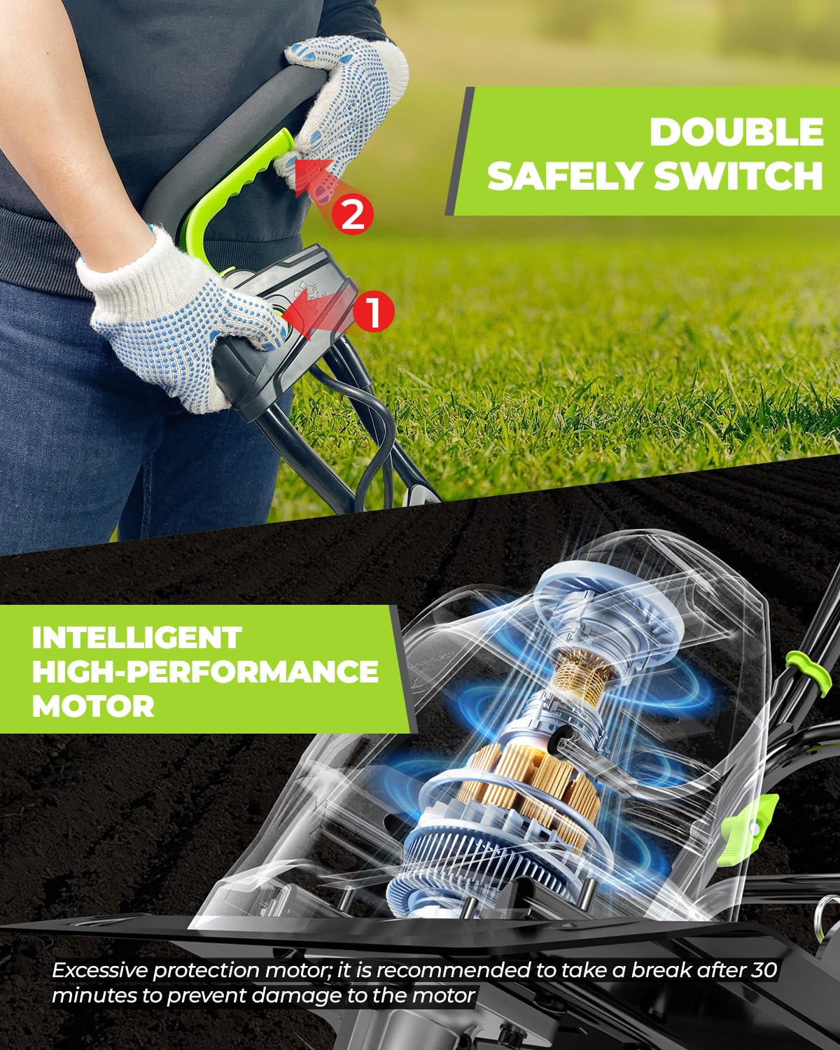 BUCOTOD safety features and overload protection for safer operation