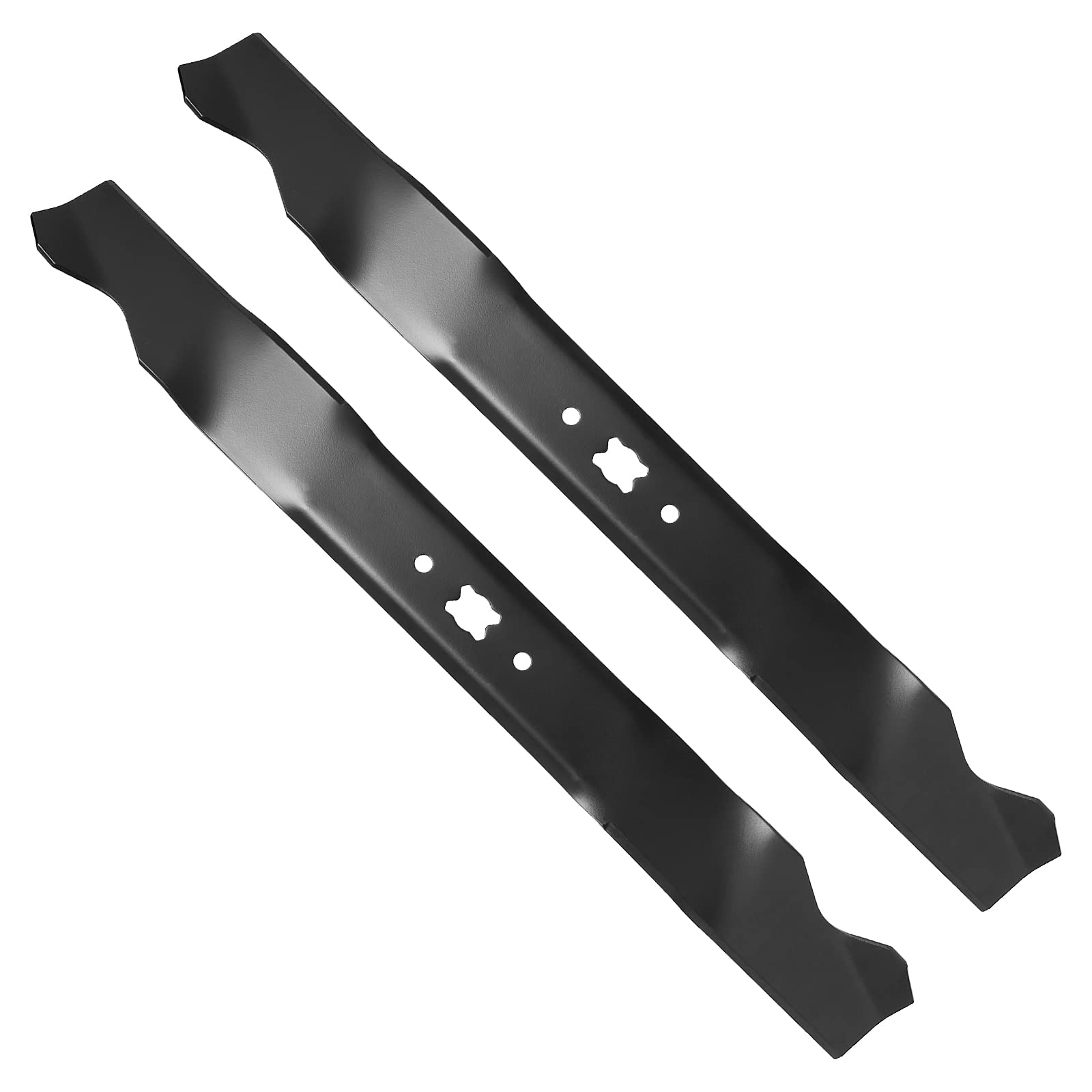Budrash 942-0741A mulching blade 21-inch; enhances clipping recutting for a tidier lawn.