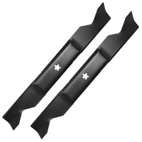 budrash high-lift blades for 46-inch deck improve bagging and airflow.