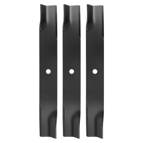 Budrash 601124 blade for Hustler 54-inch deck delivers clean, even cuts.