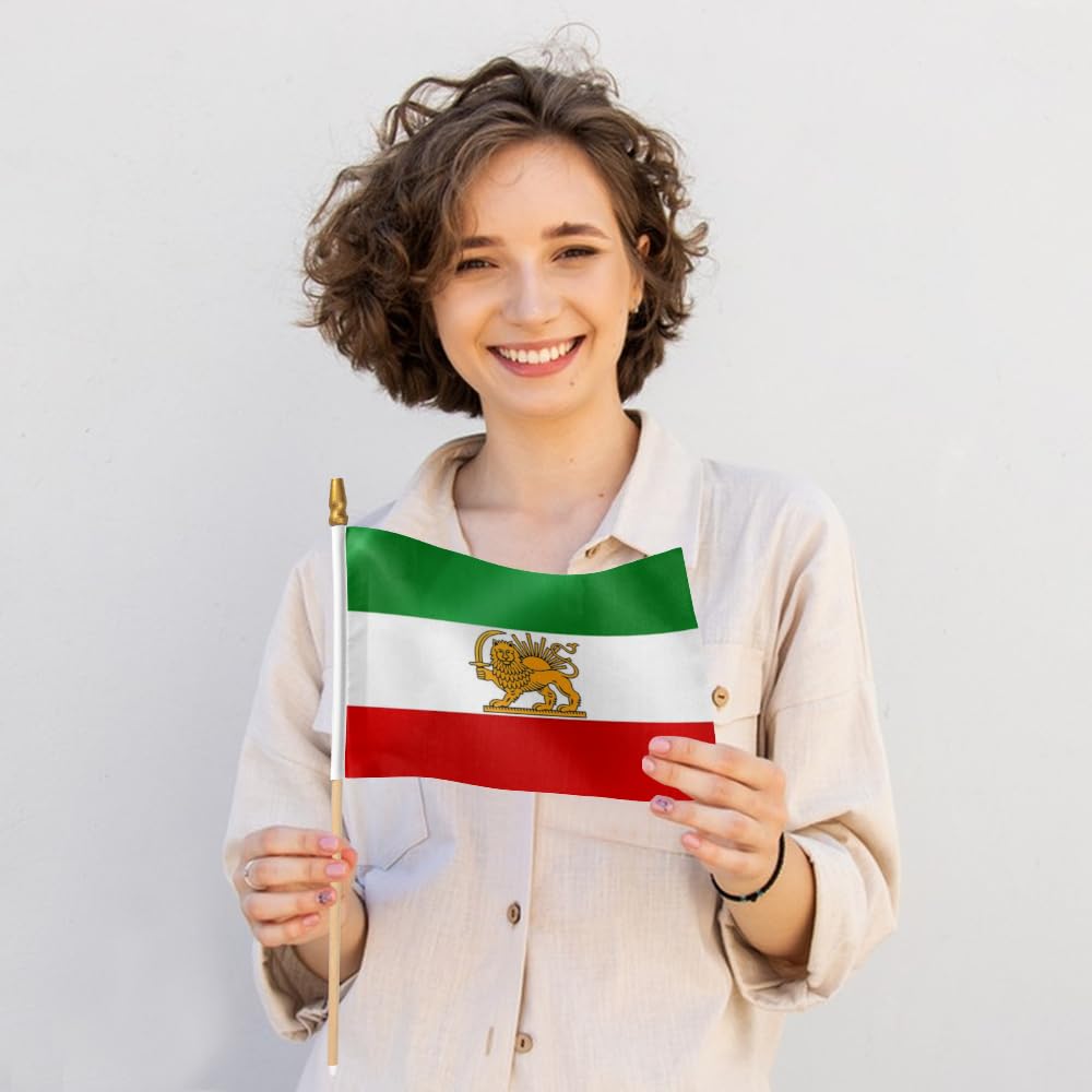 BUELOIGS durable polyester flag stands up to breeze and crowds