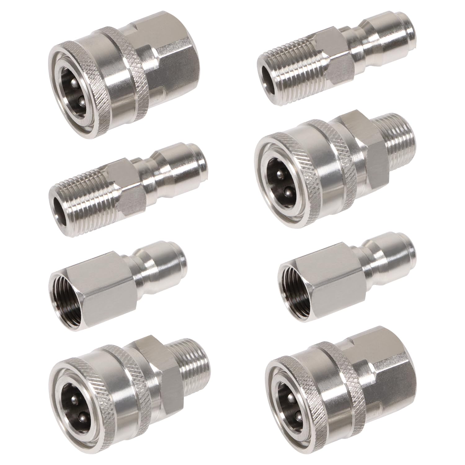 Bufeegua 38 NPT male to quick socket adapter for fast hose connections