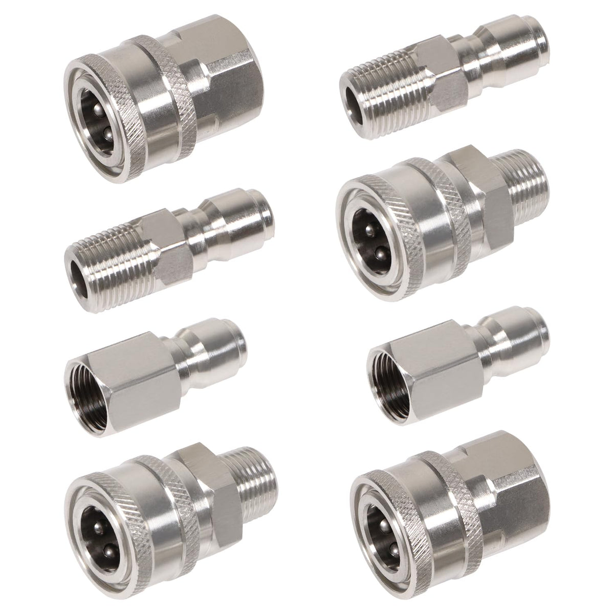 Bufeegua 38 NPT male to quick socket adapter for fast hose connections