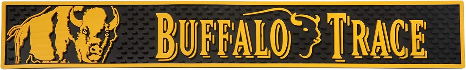 Buffalo Trace bar mat spill mat protecting surfaces and simplifying cleanup