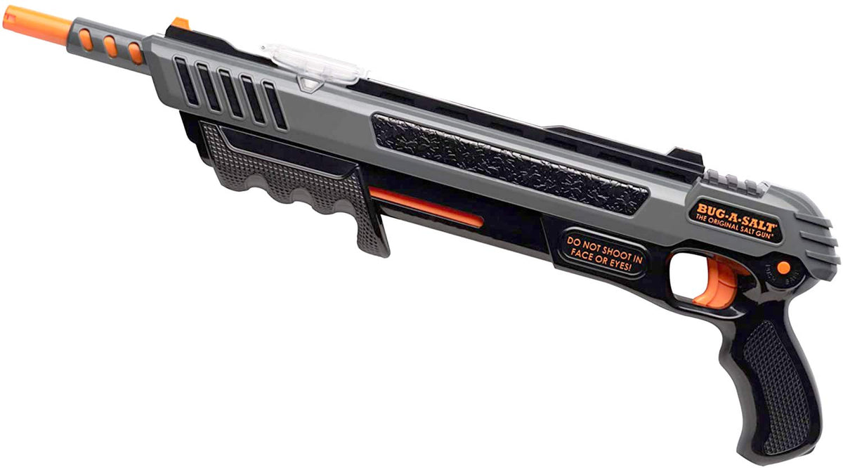 BUG-A-SALT Black Fly 3.0 lifted barrel for close-range accuracy.