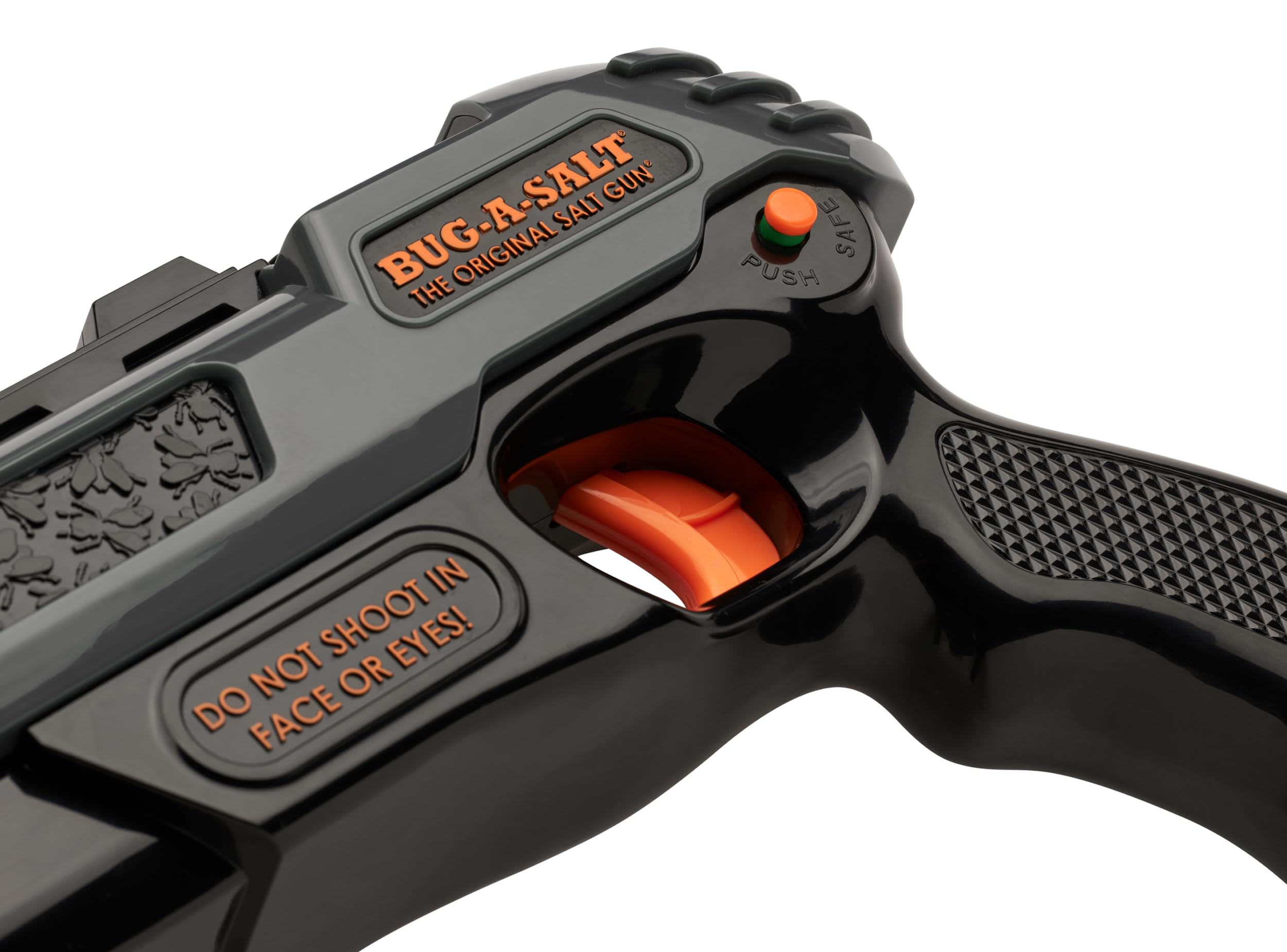 BUG-A-SALT Black Fly 3.0 very light trigger for fast shots.