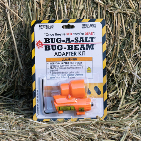 BUG-A-SALT Bug-Beam setup supports quick, non-stress assembly.