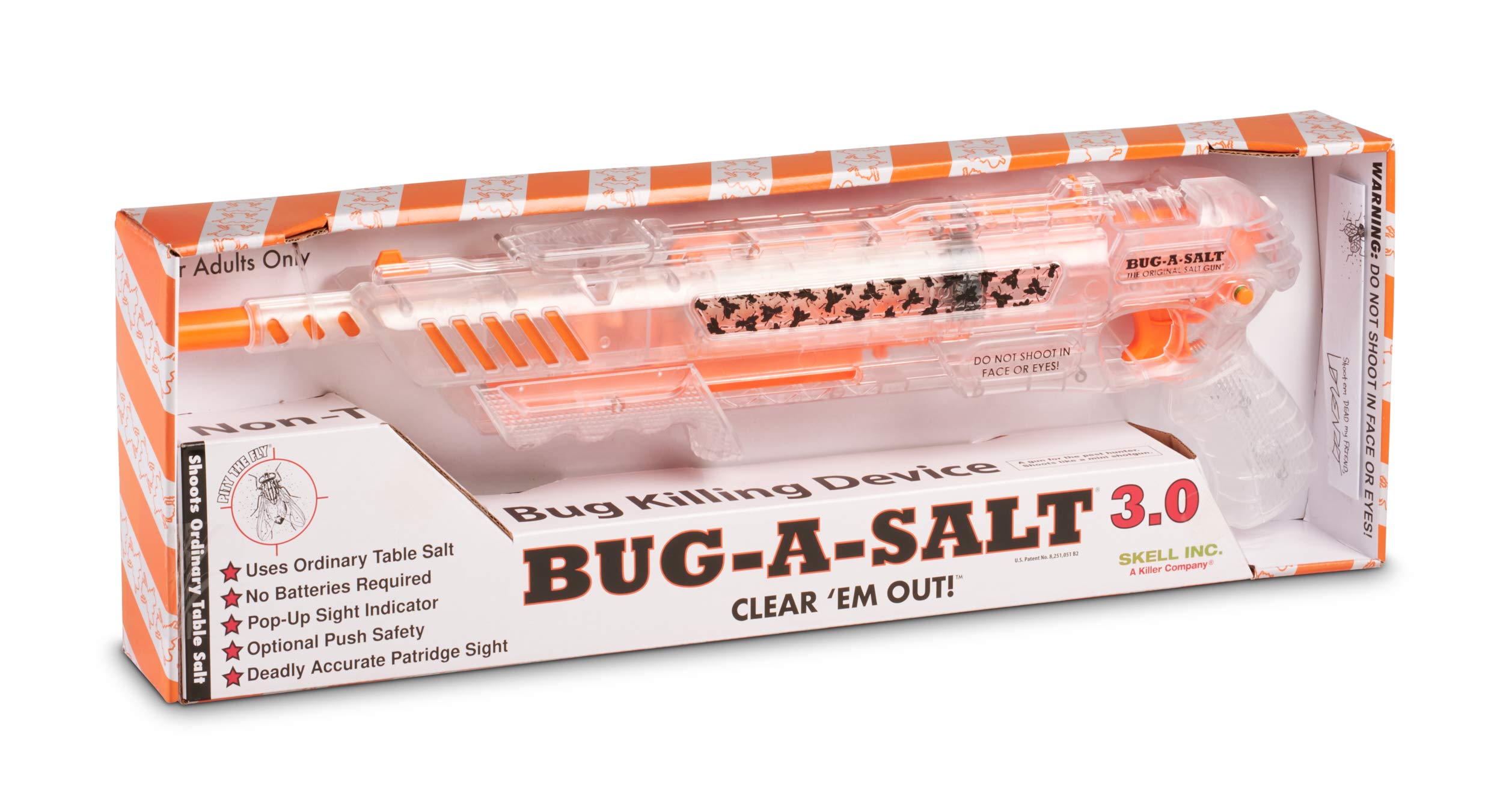BUG-A-SALT Clear Em Out 3.0 durable salt hopper enables easy tactical reloading