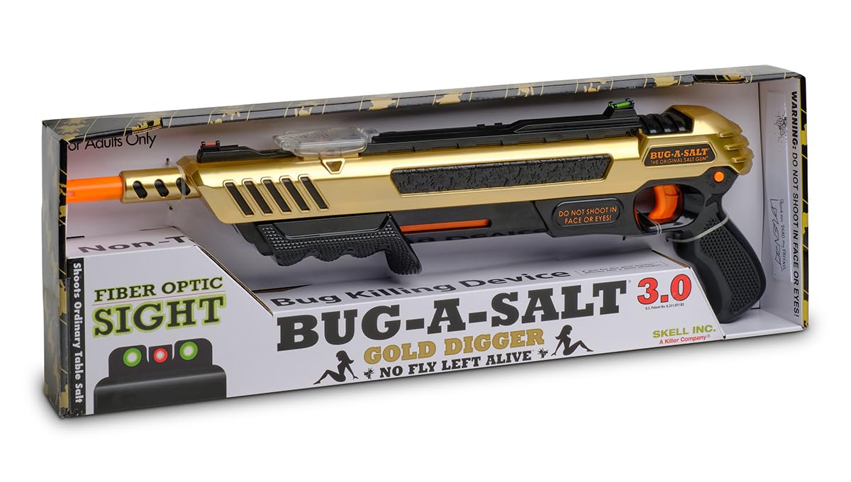 Light trigger provides responsive control on the BUG-A-SALT Gold Digger