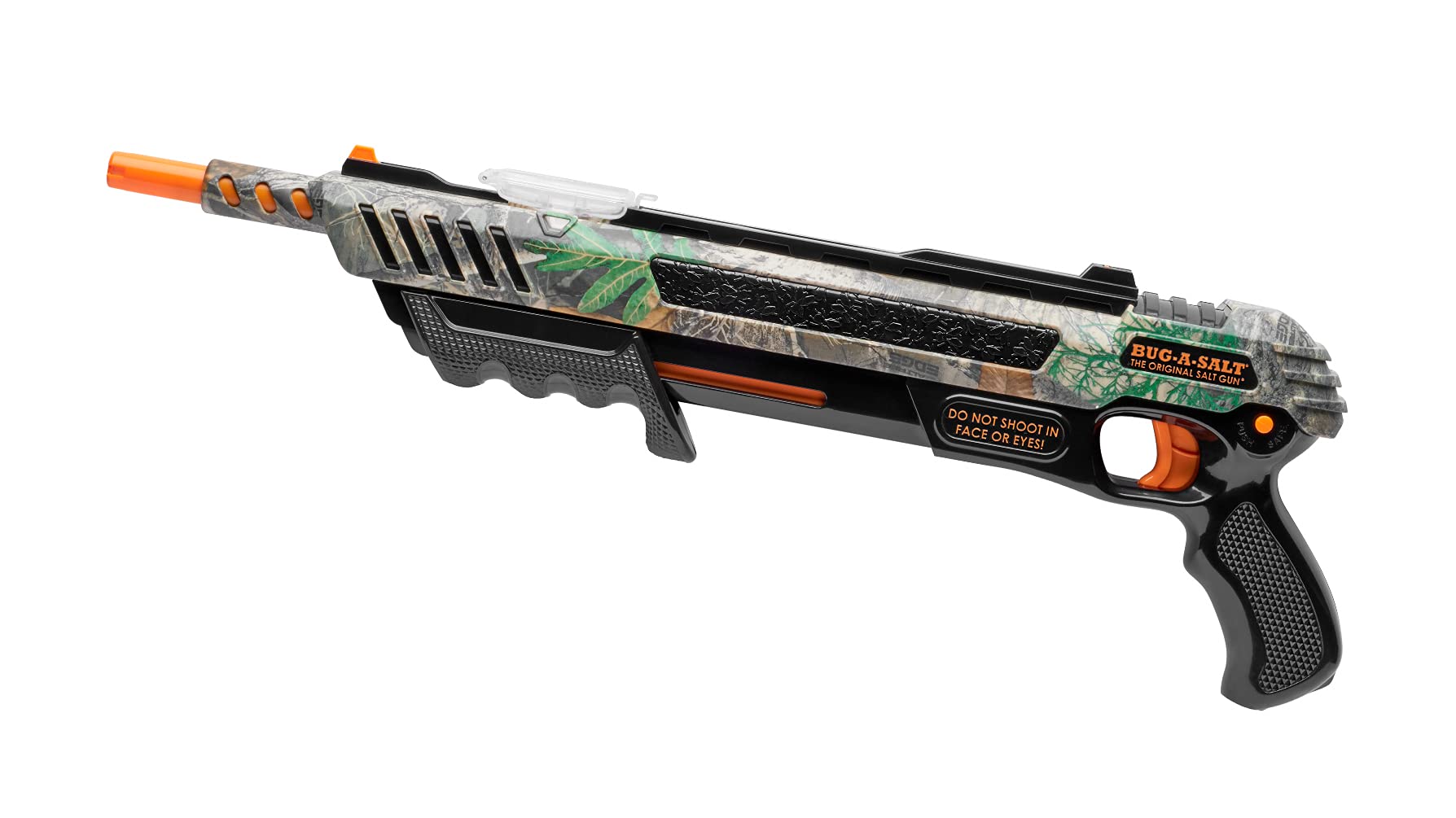 BUG-A-SALT Realtree Camo 3.0 blaster for quick, accurate insect control up to 2-3 feet.