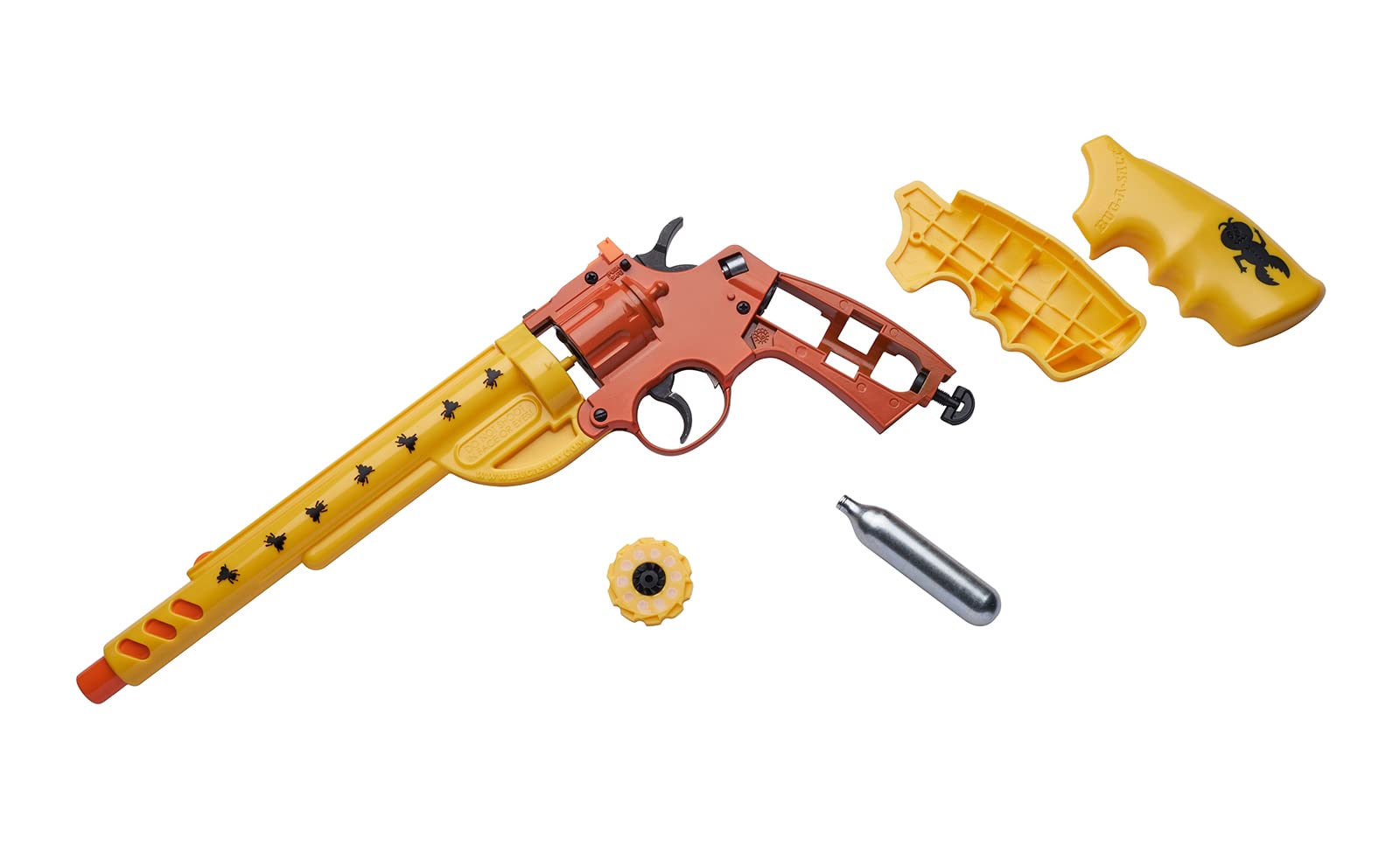 BUG-A-SALT Shred-Er patented ammo pack, ready for fast target hits.