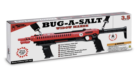BUG-A-SALT Widow Maker cross bolt safety helps maintain control during use.