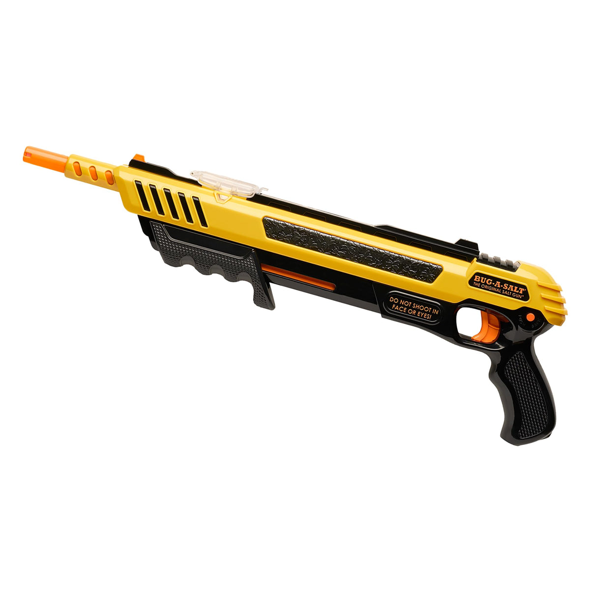 BUG-A-SALT Yellow 3.0 bottle close-up, vibrant finish for fast pest control.