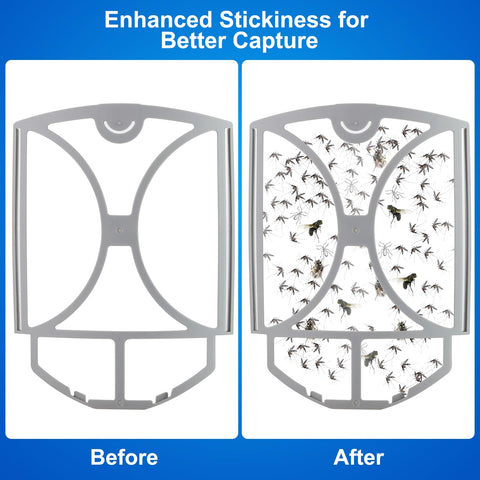 Bug Parking six refills ensure continuous protection without replacement.