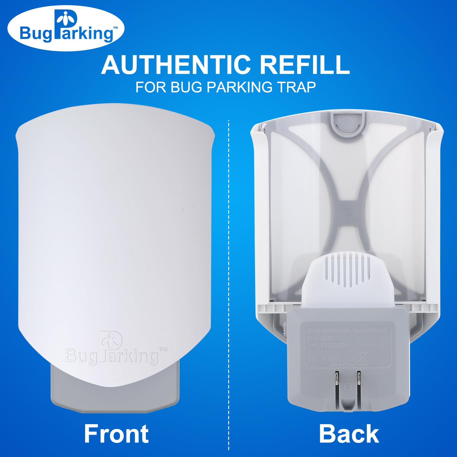 Bug Parking high-stick glue boards for indoor trapping of flies and gnats