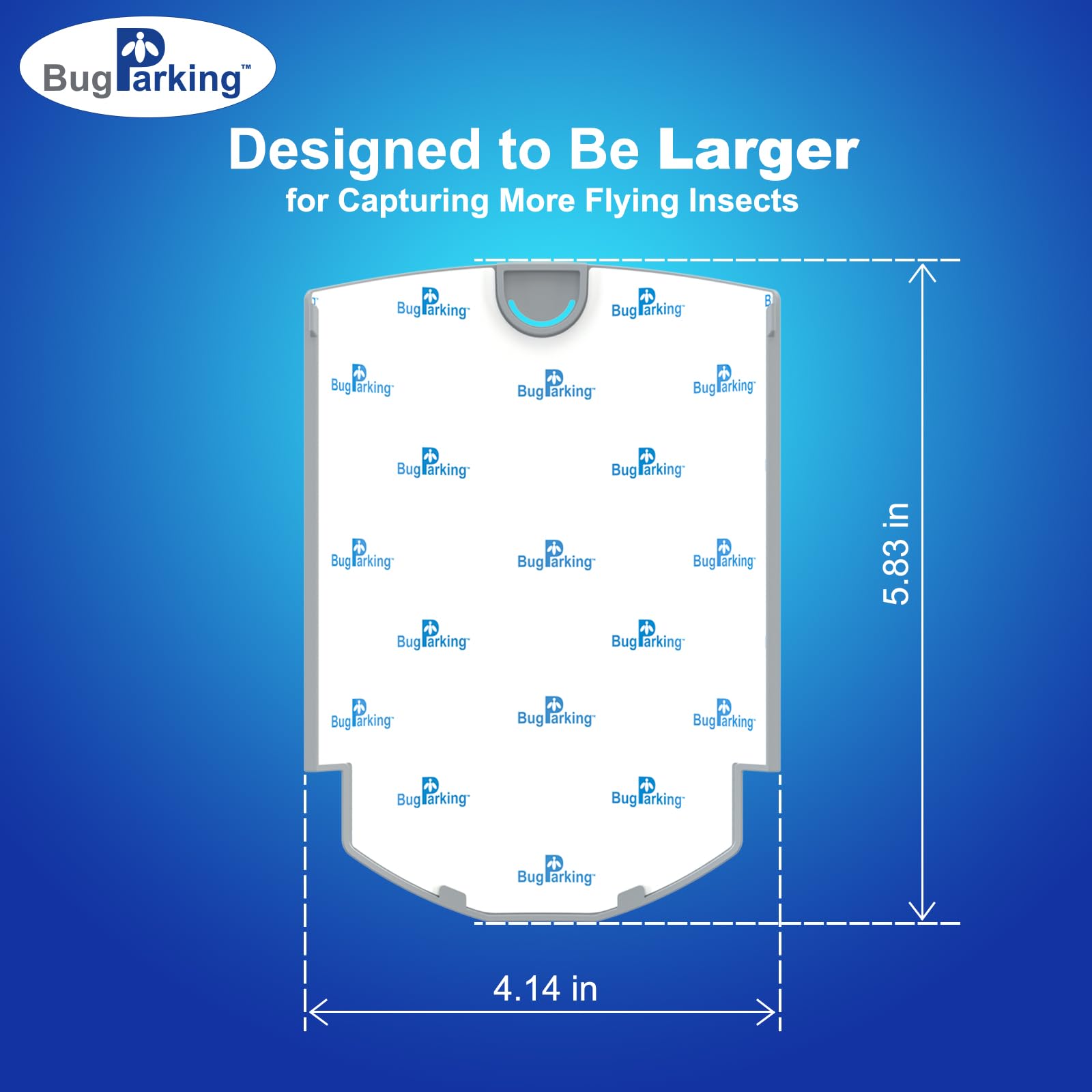 Bug Parking silent operation provides unobtrusive daily pest control.