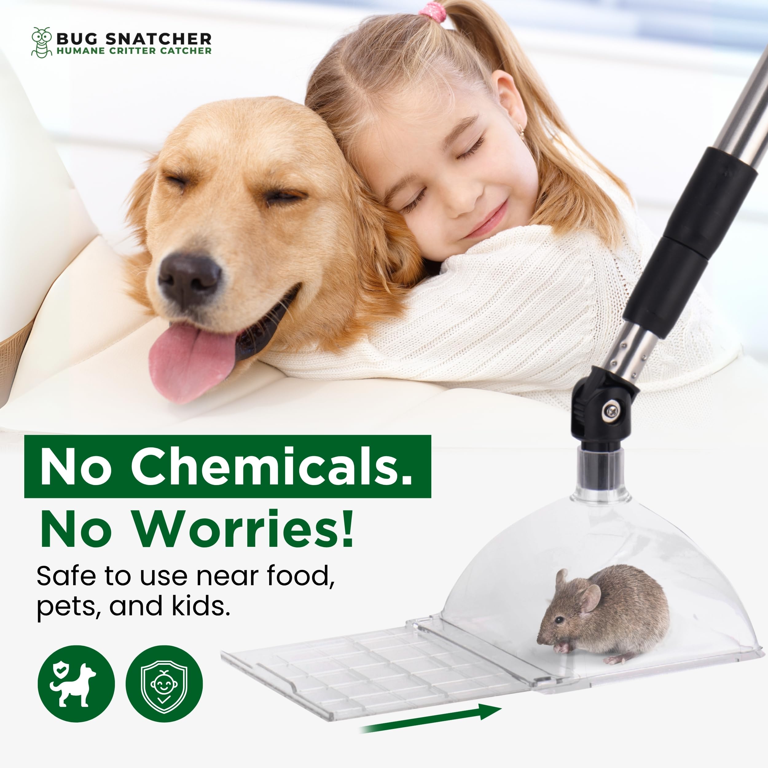 Bug Snatcher educational tool for learning about insects and arachnids